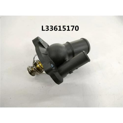 Engine cooling system thermostat housing with thermostat for mazda 6 mazda 8 CX7 L33615170 for Ford Mondeo 2.0L/2.3L