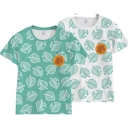 Adult Animal Crossing Cosplay Costumes Short Sleeves T-Shirt Tees Summer Clothing Tom Nook for Adult Cosplay Costume T-Shirt