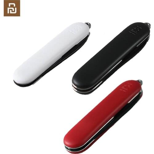 Huohou mini unpacking Knives fold fruit Knives cut Tool camp tool open Parcel outdoors Survive clip camp sharp cutter D5