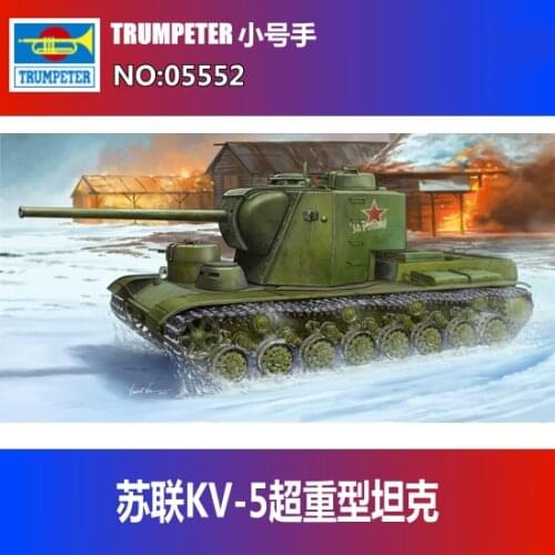 Trumpeter 1/35 05552 KV-5 Super HEAVY TANK MODEL KIT