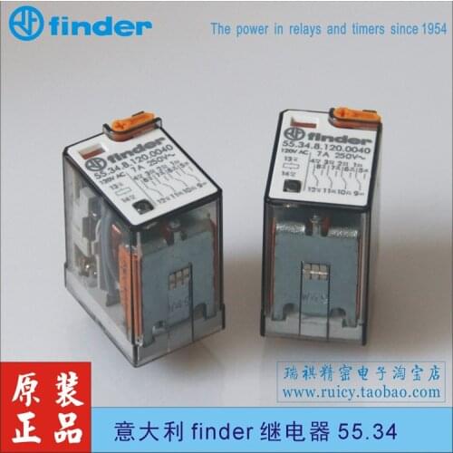 [Original import] 55.34.8.120.0040; AC120V Italy finder intermediate relay