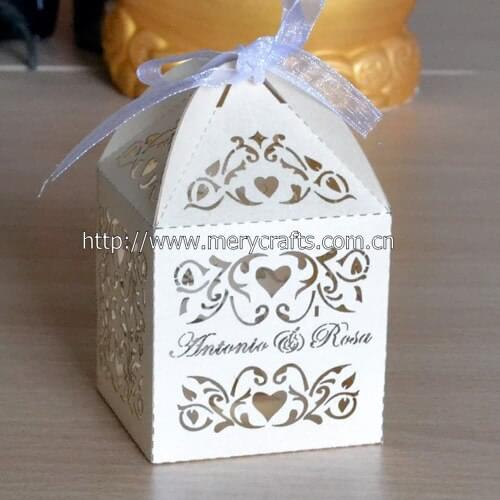 Personalized laser cut wedding souvenirs made in china wedding gifts bags for gusets wedding favour boxes