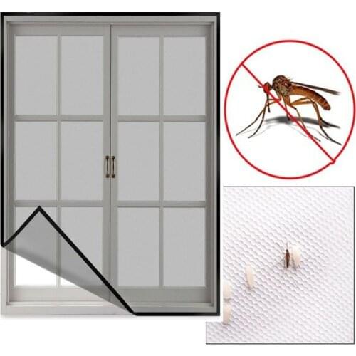 Customized anti-mosquito screens windows Velcro self-adhesive home screens curtain windows simple mesh invisible sand curtain