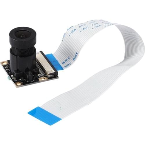 Raspberry Pi 3B+ 5Mp Megapixel Night Camera Ov5647 Sensor Fisheye Wide-Angle Camera Module for Raspberry Pi 3 Model B/2