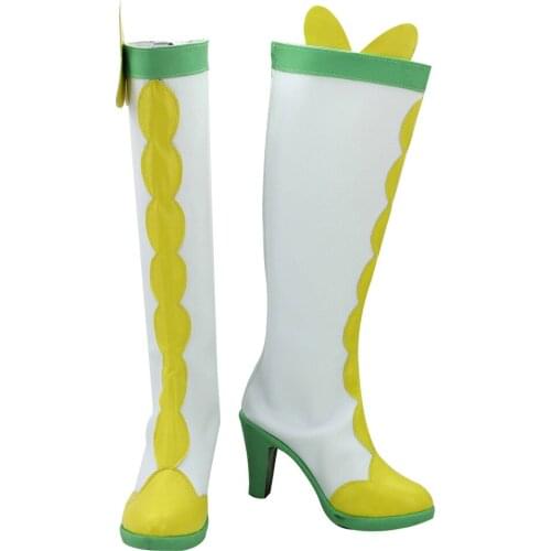 CureRosetta-Cure Rosetta Cosplay Shoes Boots Halloween Costumes Accessory Custom Made