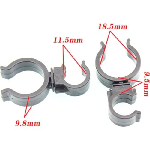 2PCS Engine tubing water pipe interval fixed clip catches for Changan Honor CHANA 4500 plastic fasteners