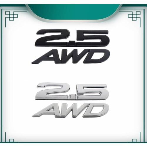 3D 2.5 AWD 2.5 for CX-5 CX-7 CX-9 Atenza Axela RX7 RX8 626 MX5 Fender trunk Nameplate Decal Emblem Badge Sticker
