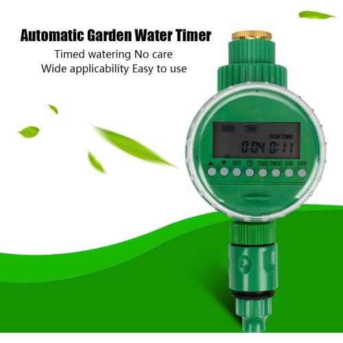 Automatic Watering Timer Irrigation Timer Ball Valve Electronic Irrigation Controller Water Timer For Garden Watering System
