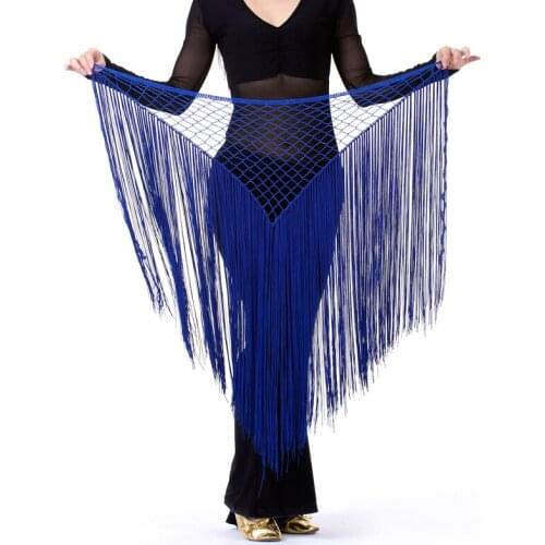 Belly Dance Hip Towel Mermaid Buttocks Argentina Bandage Cape Style Bellydance Waist Chain 13 color