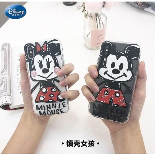 Disney certified phone case for iPhone x phone case 7/8/x/xs/xr/xsmax/11 Mickey phone cover zz0508-10