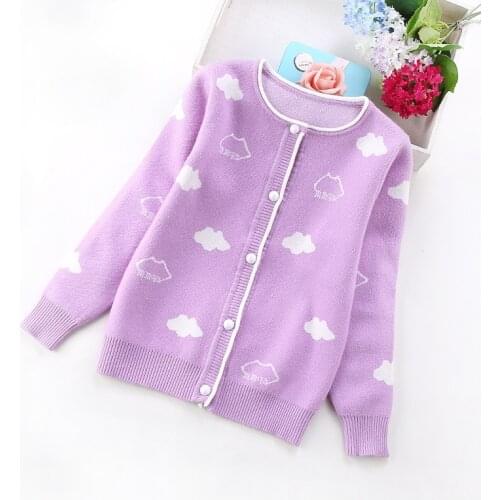 2020 new winter girls sweaters big giels cardigans size 3-12years children cardigans 8696