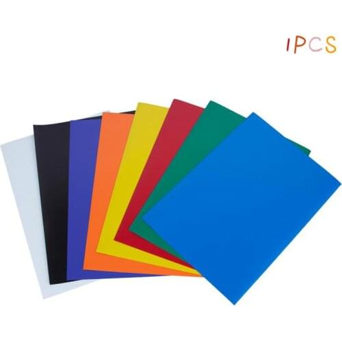 A4 Magnet Sheets Black Magnetic Mats for Refrigerator Photo and Picture Cutting Die Craft Magnets Magnetic on One Side 0.5mm