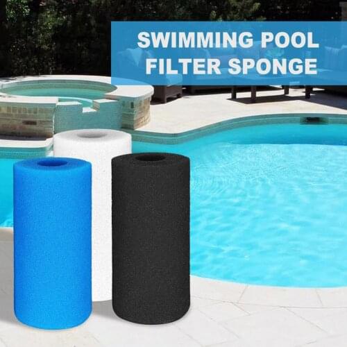 Swimming Pool Filter forIntex A Reusable Washable Foam Cleaner Sponge Column Biofoam Cleaning Tool Water Pool Accessories