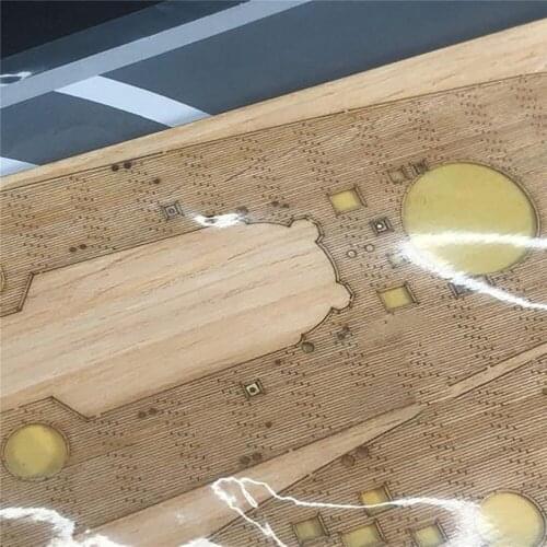 ​ Sheet Kit Wooden Deck PE Masking for 1/700 VeryFire VF700905 German H39 Hutten Mode Upgrade Parts