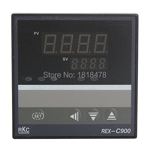 REX-C900 AC 220V Digital Display Controller 0-999C Temperature Control Meter Input Type K Relay Output 4-20mA
