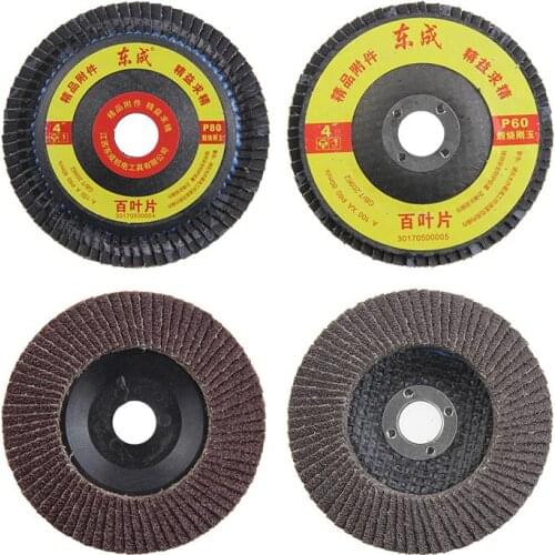 1pcs Grit Flap Sanding Grinding Discs Angle Grinder Wheels 100mm*16(72) Grits P60 P80