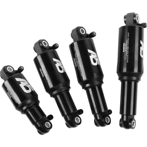 125mm/150mm/165mm/190mm KS A5 MTB Bike Air Rear Shock Dual/Solo Air Chamber Folding Bike Shock Absorber Mountain Bicycle Tools