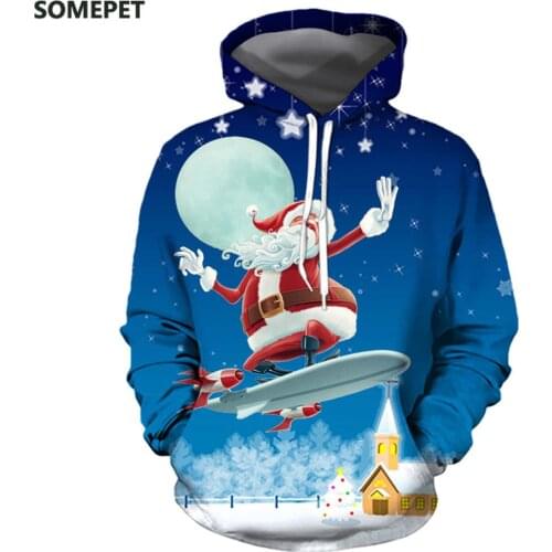 Somepet Men's Printed Hoodies