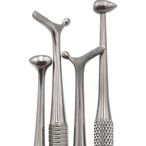 1pc Dental Composite Filling Instrument Spatula Amalgam Stainless Steel Double Ends Four Models Dentist Tools Instrument