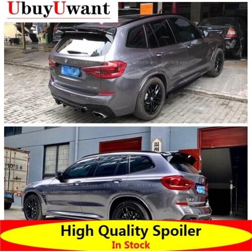 UbuyUwant For Bmw X3 2018+ Rear Trunk Spoiler Abs Material Black Or Unpainted Primer Color Rear Spoiler Wing For Bmw X3