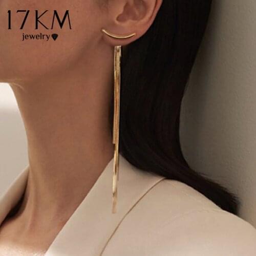 Fashion Gold Color Long Tassel Snake Chain Drop Earrings for Women Vintage Wedding Elegant Thread Dangle Earring Jewelry Gift