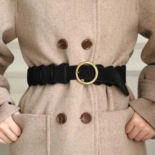 Nuleez Real Leather Belt Women Brand High Quality Suit Accessory New Collection Apparel Accessories Waist Wearing