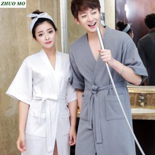 ZHUO MO Summer Dressing Gowns