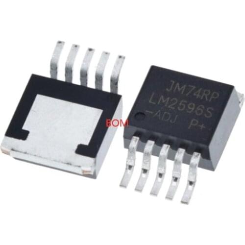 10pcs/lot LM2596S-5.0 LM2596S-ADJ LM2596S LM2596 2596 TO-263 In Stock