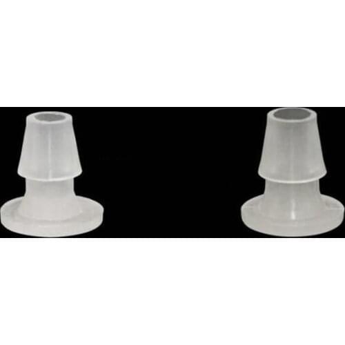 5Pcs/Lot 2.4/3.5/3.9/4.8/5.6/6.4mm Plastic Barbed End Cap Clear Hose Plug Water Tube Quick Connector Garden Pipe Fitting