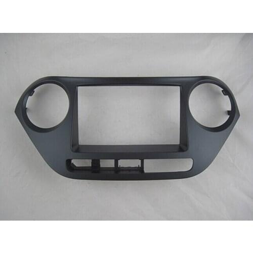 AHHDMCL Car Fascias Stereo Radio Audio Panel Frame Dash Kit For Hyundai i10 Manual Air Conditioning Edition 2014 2015 2016 2017