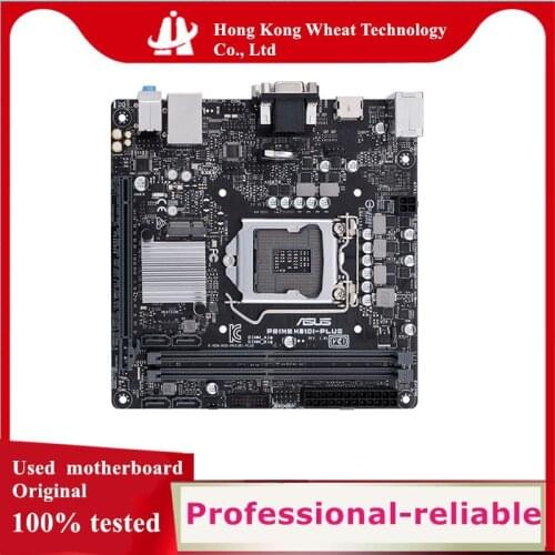 For ASUS PRIME H310I-PLUS Motherboard Socket LGA 1151 DDR4 SATA3 For Intel H310 Original Desktop Used Mainboard