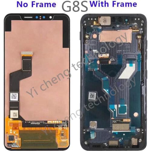 For LG G8s Display LMG810, LMG810EAW Touch For LG G8X Screen Digitizer Assembly For G8X ThinQ v50s LCD