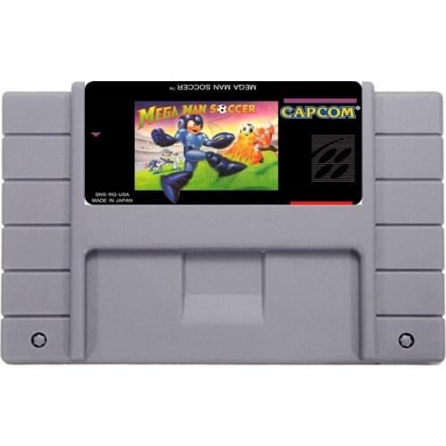 Hot Selling 16bit 46pin Super Game Card - MEGA MAN SOCCER