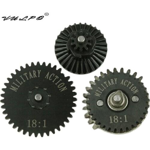 VULPO Military Action 18: 1 Original torque Gear Set Ver. 2/3 Airsoft AEG Gearbox