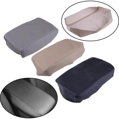 Center Console Lid Armrest Cover PU Leather Fit for Toyota Camry 2012 2013 2014 2015 2016 2017