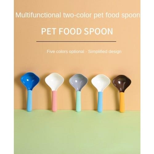 Legendog 1pc Pet Food Shovel Plastic Puppy Food Scooper Dog Food Measuring Cup Cat Food Scoop Pet Feeding Supplies