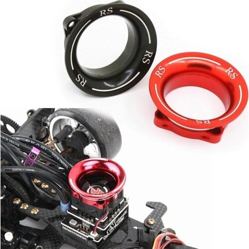 Metal ESC Cooling Fan Cover Cooling Channel Aluminum For 1/10 Drifting Rc Car Amiya Yokomo Hpi Yd-2