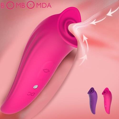 Clit Sucker Vagina Sucking Vibrator Clitoris Stimulator Blowjob Oral Nipple Sex Toys for Adult Women Masturbator Erotic Products