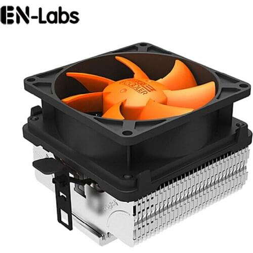 En-Labs Low Noise CPU Cooler w/ 80mm Detachable 3pin Fan for Intel LGA775 / LGA115X, for AMD 754/939 AM2 /AM2+/AM3 FM1/FM2