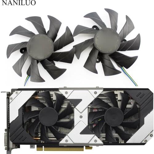 New 85mm DC 12V 4Pin VGA Cooler Fan Replacement For Zotac GTX1060 6Gb OC GTX 1060 3GB Graphics Video Card Cooling Fans