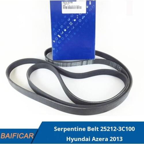 Baificar Brand New Genuine Serpentine Belt 25212-3C100 For Hyundai Azera 2013