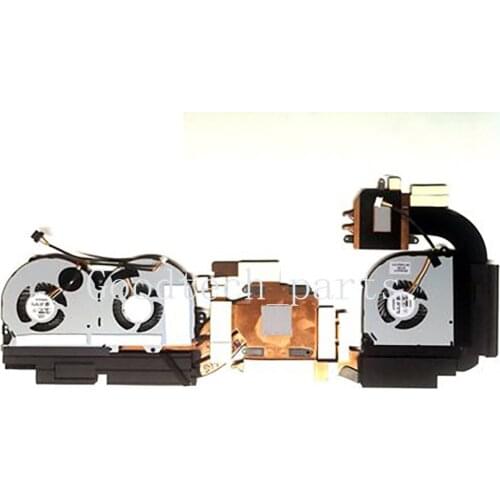 NEW CPU Cooling Fan GPU FAN heatsink For Clevo P950 P950EN P950HR P950HR 4 wires radiator