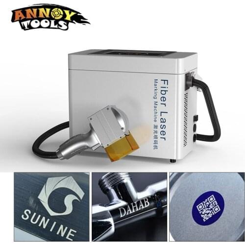 20W Fiber Laser Carving Machine Laser Printer Metal Engraving Gold Silver Jewelry Marking Machine for