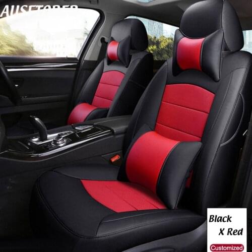 Cowhide & PVC Leather Seat Cover for Volkswagen VW Multivan T5 Automobiles Seat Covers Set 7 Seats Cushion Accessories 2011-2017