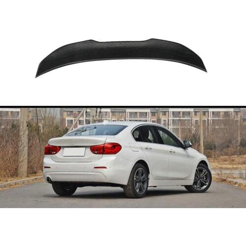 PSM Style Real Carbon Fiber Rear Trunk Wing Spoiler Boot Top Lip Cover HighKick For Ford Fusion Mondeo 2013-2018 2014 2015 2016