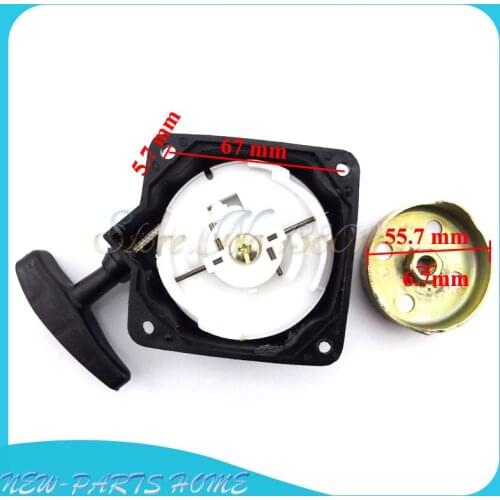 Pull Start Starter w/ Claw Pawl For 36cc 43cc 49cc Gas Petrol Goped Razor Scooter