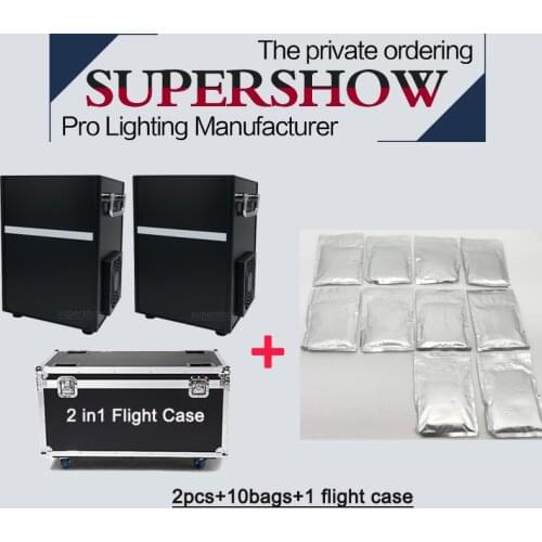 Wedding stage effect 2pcs / lot 650W Remote Control / DMX Control cold sparkle fireworks sparklers machine and 10bags Ti powder