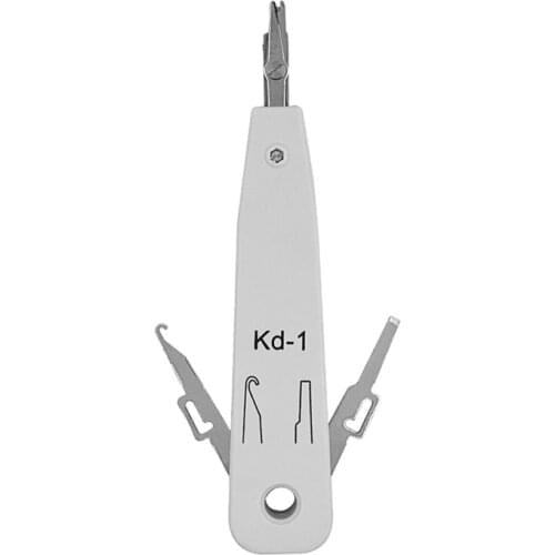 For RJ11 RJ12 RJ45 Cat5 KD-1 Network Cable Wire Cut Tool Punch Down Impact Tool