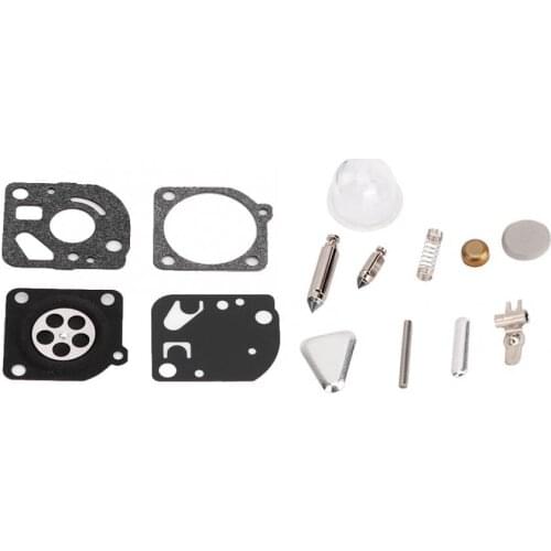 Fuel Supply Carburetor Carb Repair Kit Fits for Zama C1Q C1U ZAMA RB-47 RB47 Metal Carburetor Kit Carburetor Repair Kit Parts