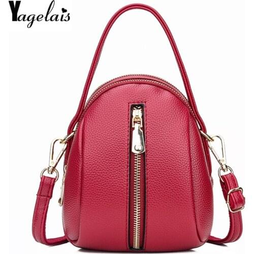 Mini Bag Women PU Leather Shoulder Bag Travel Back Pack For Teenage Girls Kids Multi-Function Small Bagpack